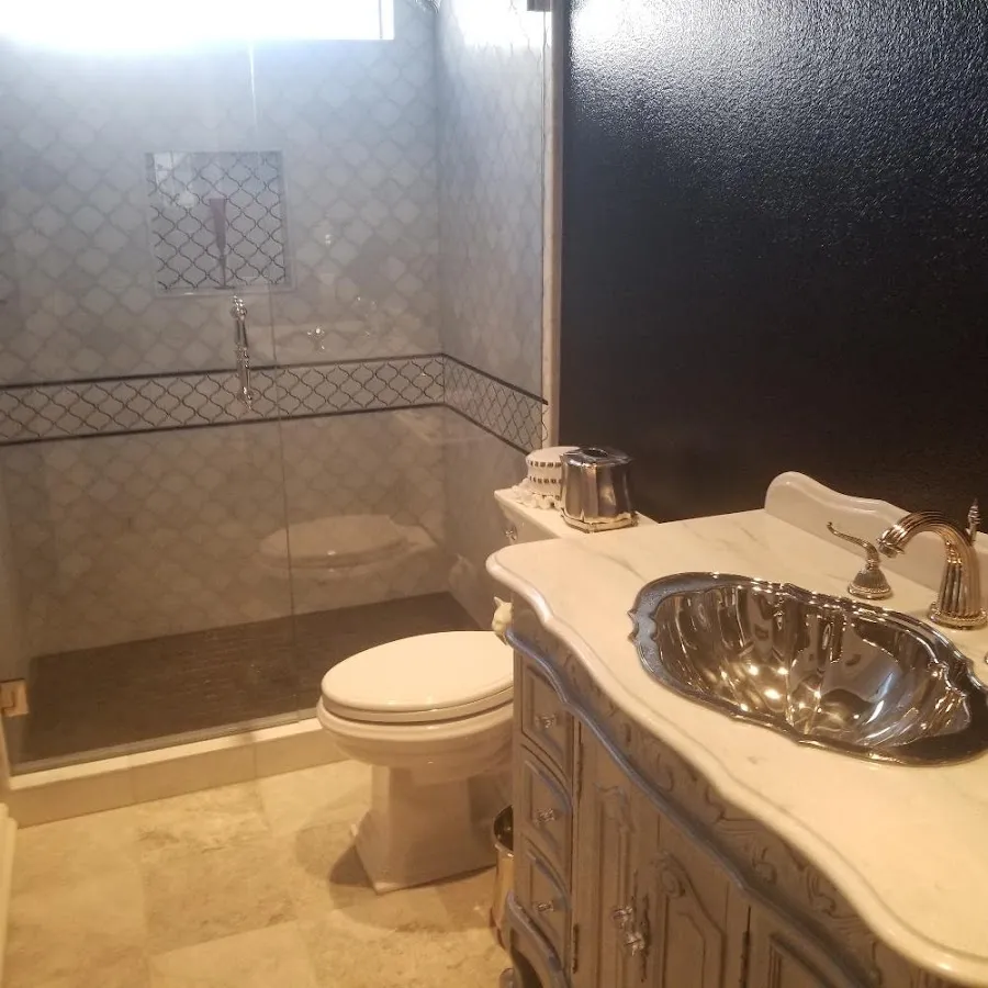 Professional plumbing work and bathroom remodeling in New Hanover